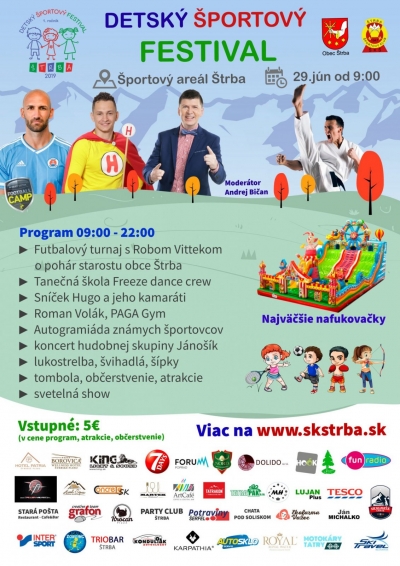Children's Sports Festival in Štrba