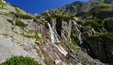 From Štrbské Pleso to the Skok Waterfall and back